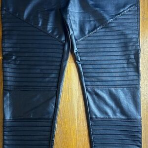 Black Moto‎ Leggings